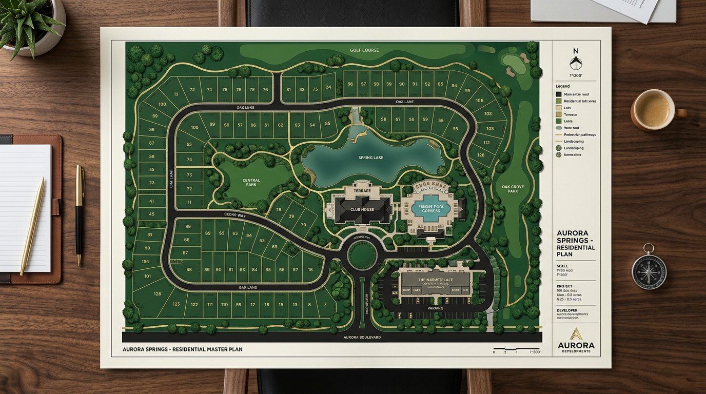 Planos y terrenos residenciales en Playa del Carmen
